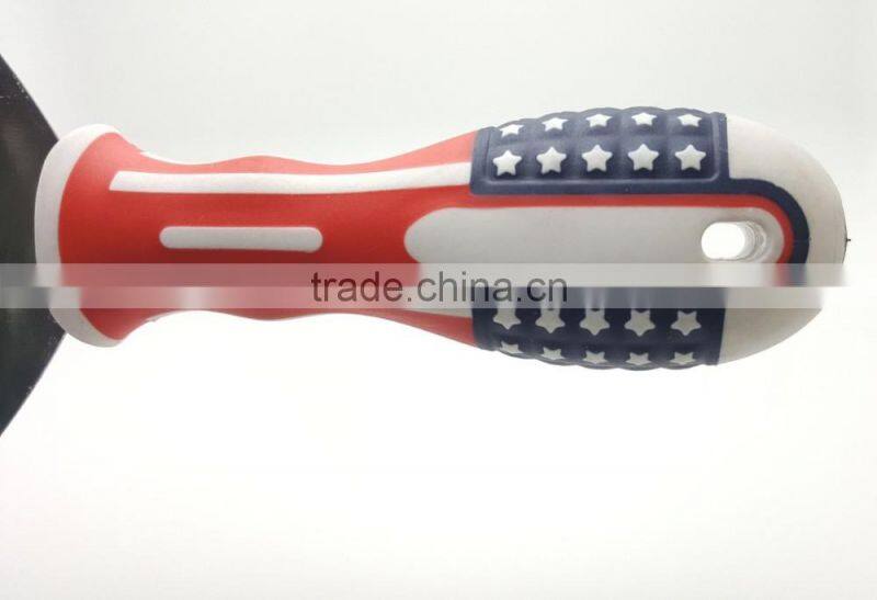 2016 New arrival American flag handle Carbon steel blade putty knife