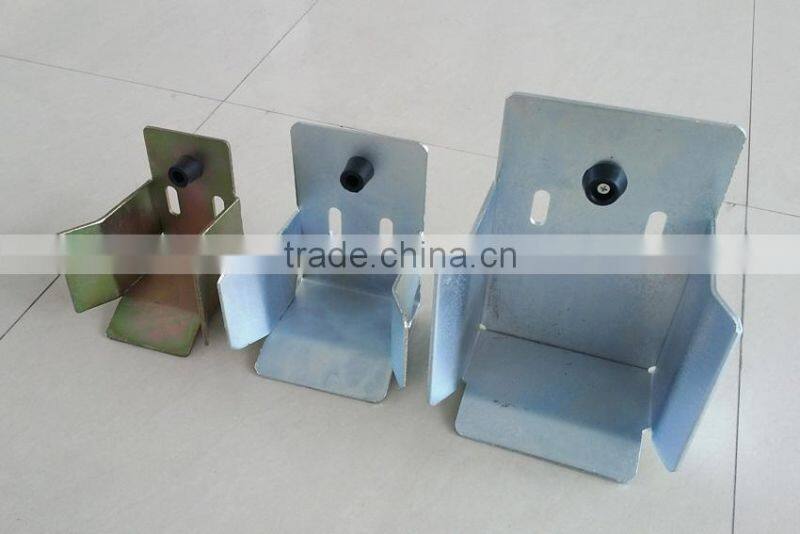 sliding gate stopper and gate meeting point