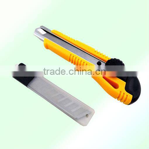 F2035 Big Size Plastic sliding buckle knife/DIY cutter knife/paper cutter knife/exchengeable knife