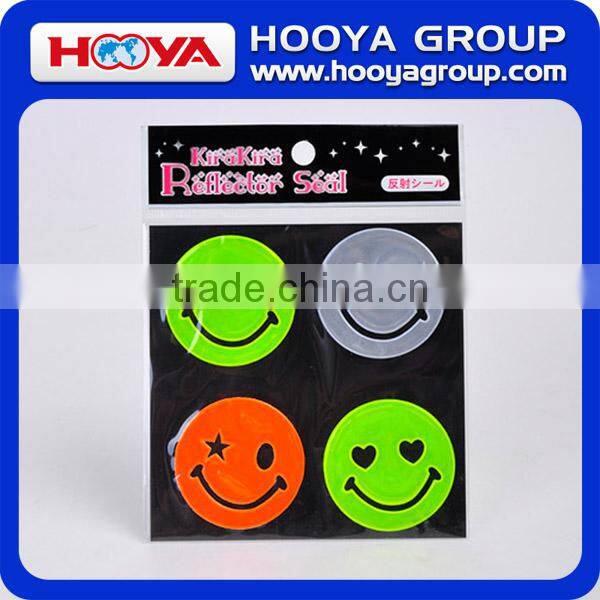 4 pcs Lovely High Visibility Design Reflective Stickers Set