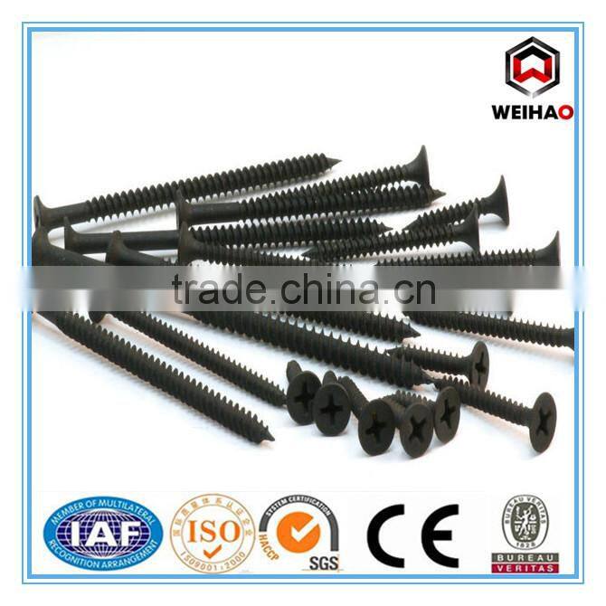 3.5*25 Black Bugle Head Drywall Screw