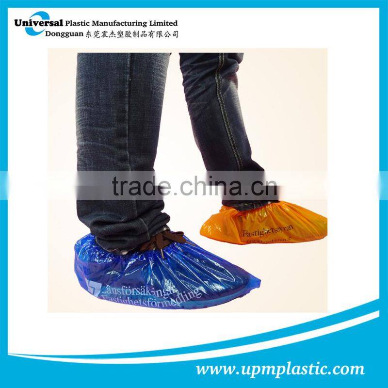 Plastic PE bag with rubber band for closure