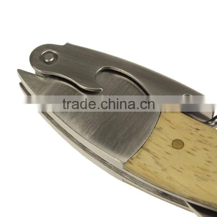 New design stainless steel wine corkscrew bottle opener