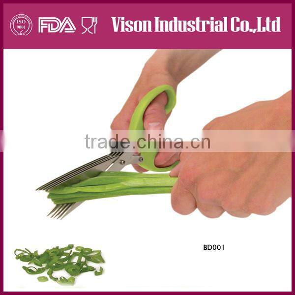 New Design Kitchen Herb Scissors with cover