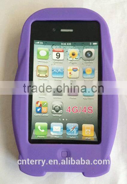 silicone mobile phone case for iphone and samsung