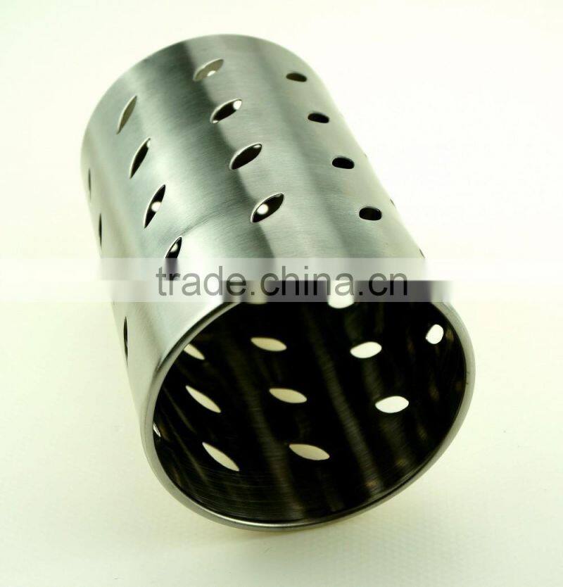 42125 Stainless steel Chopstick Tube/ Kitchen Utensil Holder / chopsticks holder