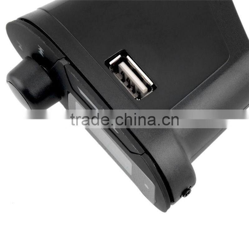 2016 hot MP3 Player Wireless FM Transmitter Modulator Car Kit&USB SD MMC LCD Remote