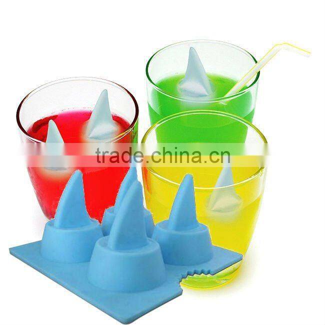 Silicone Shark Ice Cube Tray