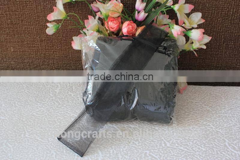 Promotional hand fan organza bag