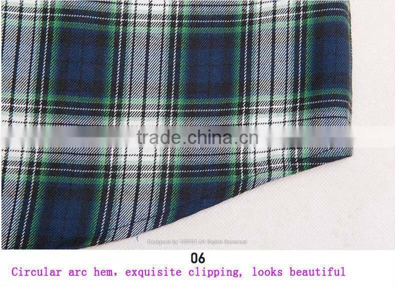 Wholesale OEM/ODM Pattern Long Sleeve 100% Cotton Shirt