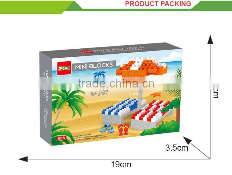 Wholesale DIY games plastic building kids bricks intellect blocks toys