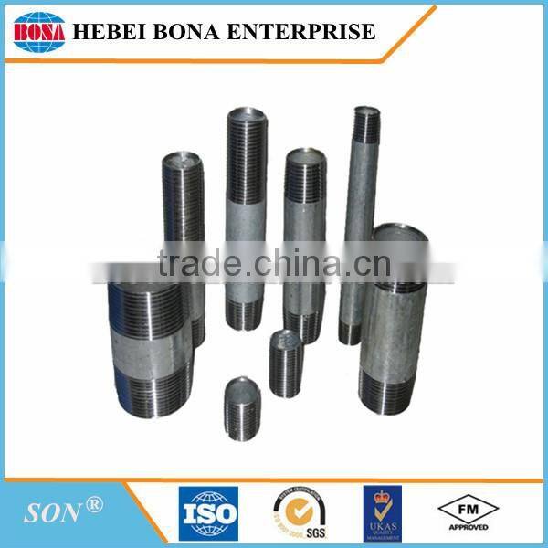 Good Quality Galvanized Carbon Steel Pipe Nipple