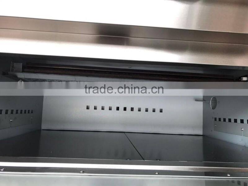 Commercial Pizza Baking Machine Portable Four Trays Pizza Gas Oven