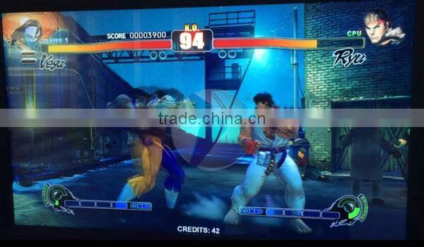55 inch 3D monitor arcade coin operated indoor coin operated street fighter 4 video game street fighter arcade machine s