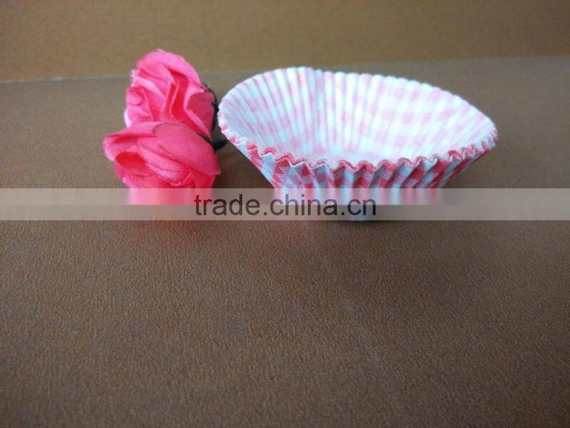 Colorful Round Shape pretty design greaseproof paper cake cup