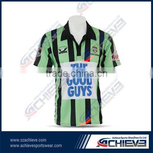 Fully Sublimation Long/Short Sleeve Men Soccer Referee Jersey