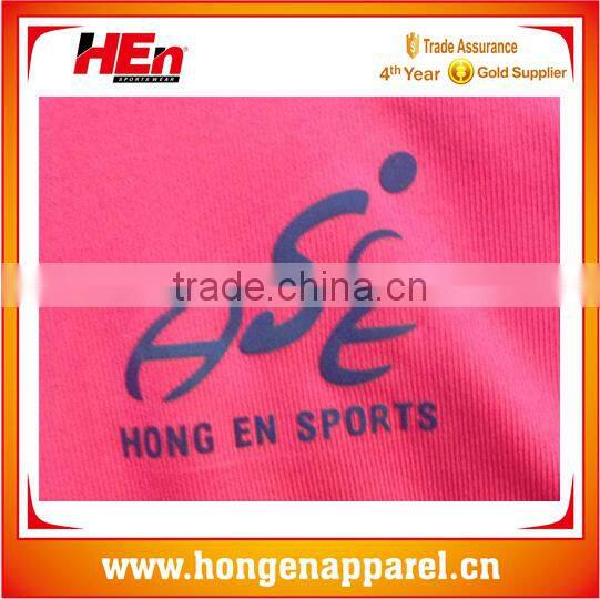 Hongen apparel 2016 Custom fitness Rash Guard for men female Adult short sleeve rash guard