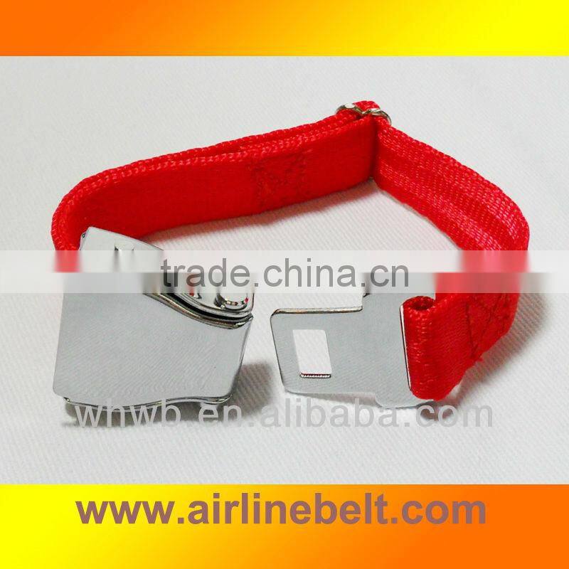 Top classic airplane seatbelt buckle bracelets
