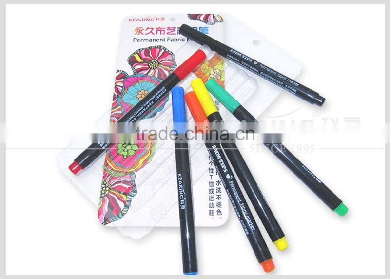 Trousers marker with 25 colors+OEM color 6pcs per blister card #FM206