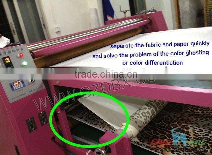 Chinese factory supply wholesale price dye roller sublimation printing heat transfer machine
