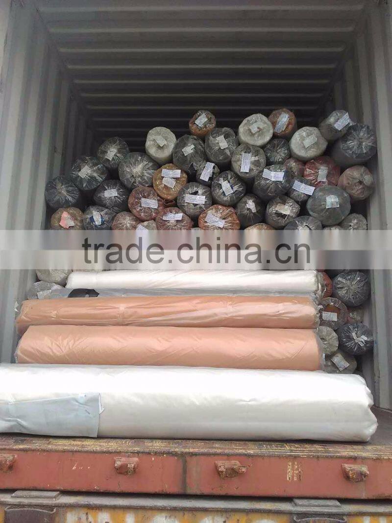 A Grade Pu Artificial Leather, Pu Synthetic Leather with Nonwoven Backing For Shoes,Bag,Furniture and Sofa