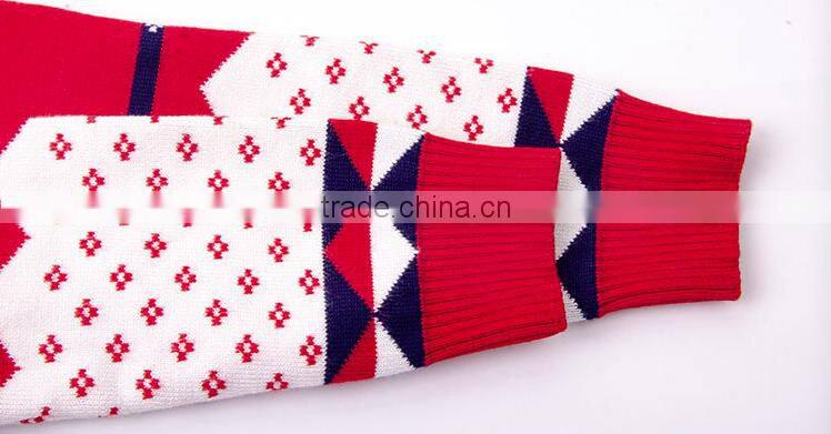 new modern Men's knitted Christmas sweaters xmas Jumpers in deer pattern