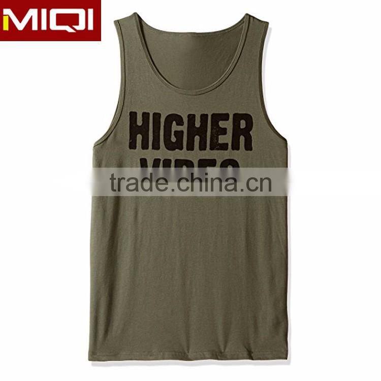 China Manufacturer with competitive price mens loose fitting gym tank tops
