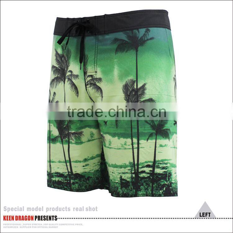 Man Fashion Cargo Shorts 100% Polyester Frozen Swimwear