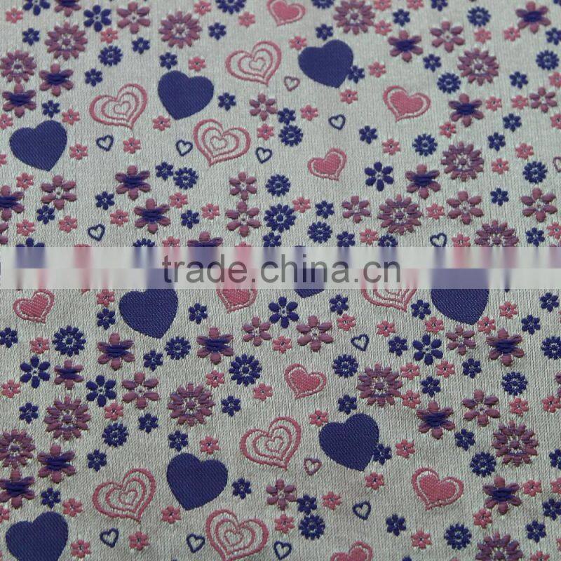 Lovly Heart Pattern Design Dress Fabric