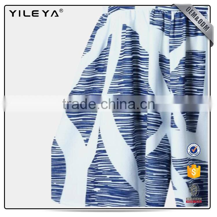 Fashion Design Pinstripe Spaghetti Strap V Neck jumpsuit Button Front Tie Waist Short Romper