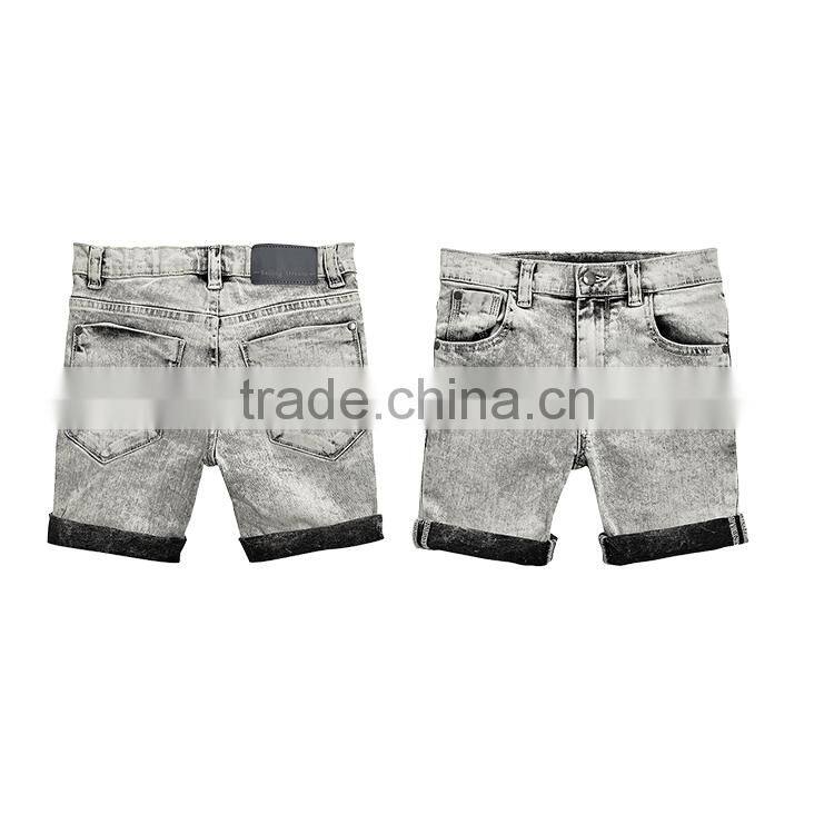 2017 Latest designer new style fancy hand brush wholesale kids jeans for sale