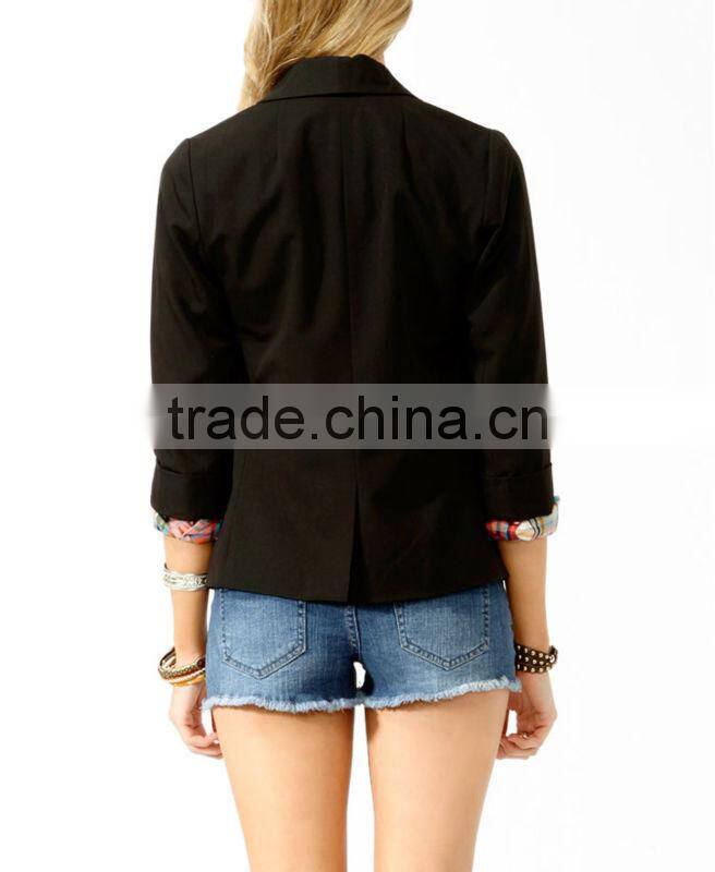 Ladies's Shawl Collar Blazer