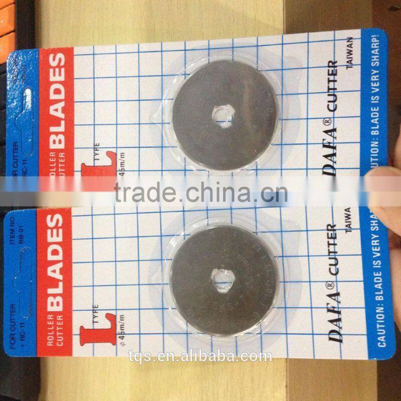 Hot selling 2015 rotary blade/rotary cutter blade 60mm