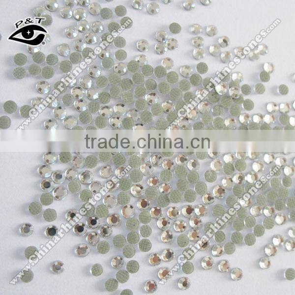 Leadfree rhinestones Korean hotfix crystal SS10 clear stones for garment