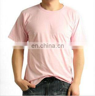 100% Cotton men T-shirt for sublimation