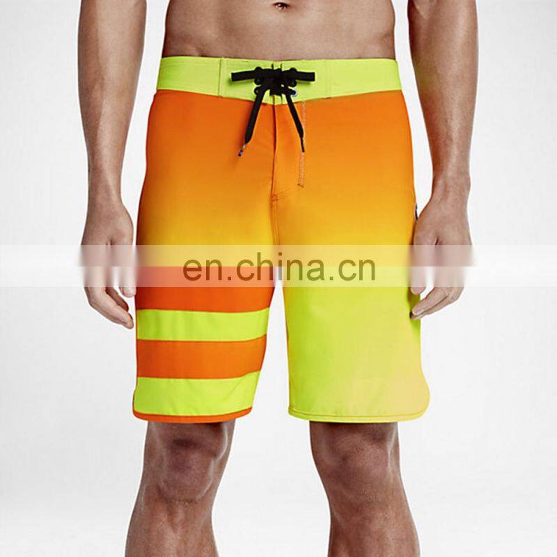 Wholesale quick dry polyester swimming suits, custom fishing shorts no minimum