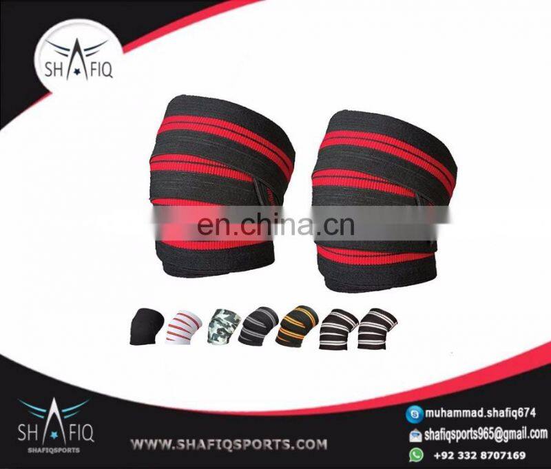 Weight lifting Knee Wraps Power Lifting Knee Wraps