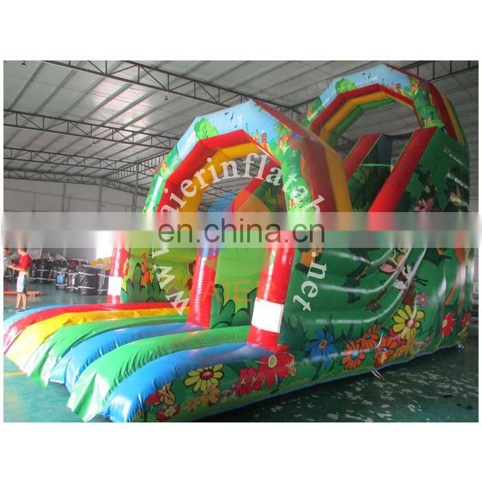New Design Inflatable Jungle Slide with arch