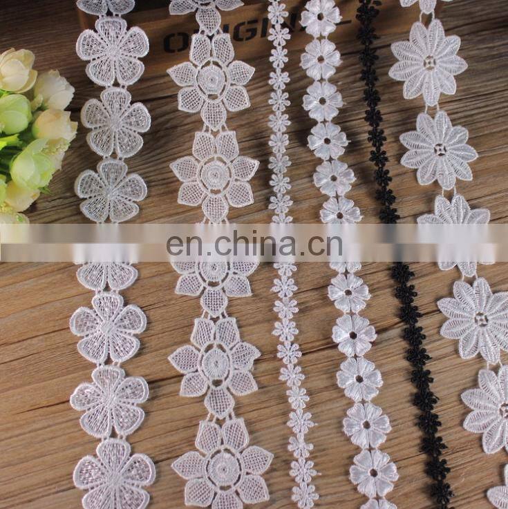2017 multicolor flower fancy Lace design for grament and home textiles