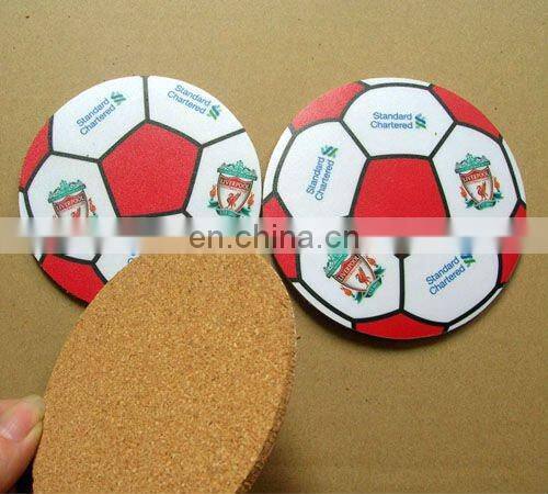 full colors designs custom printed coasters cork