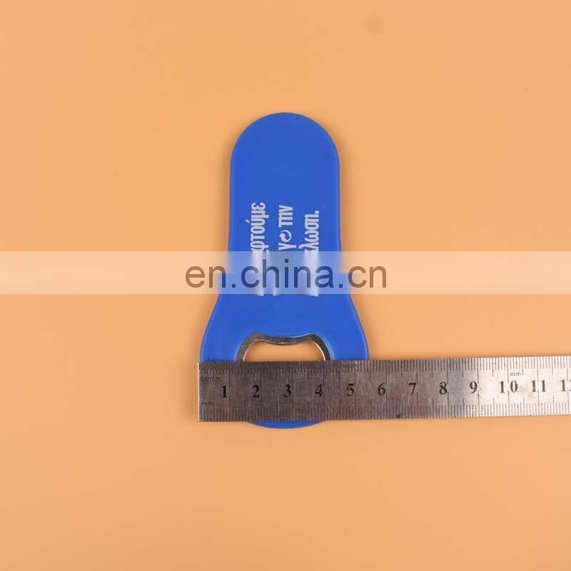 promotion beer gift cute cheap plastic custom fridge magnet bottle opener