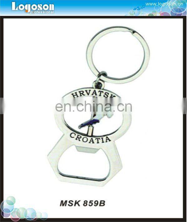 Cheap Bulk Fashion Venezia Souvenirs Heart-shaped Key Chain Bottle Opener