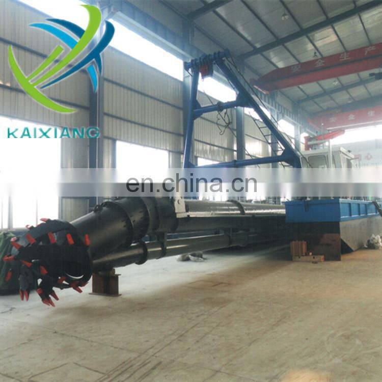 Customized capacity dismantable river desilting dredger