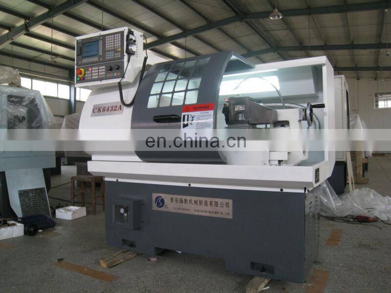 good quality mini CK6432A cnc automatic metal lathe