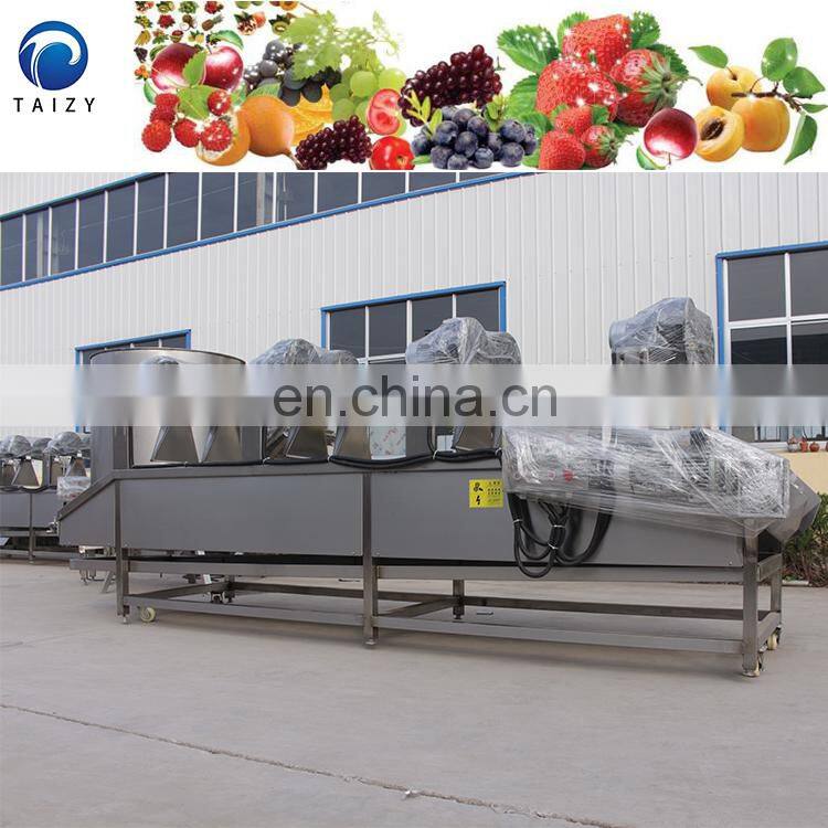 fruit and vegetable cleaning machine fruit washing equipment vegetable bubble washing machine