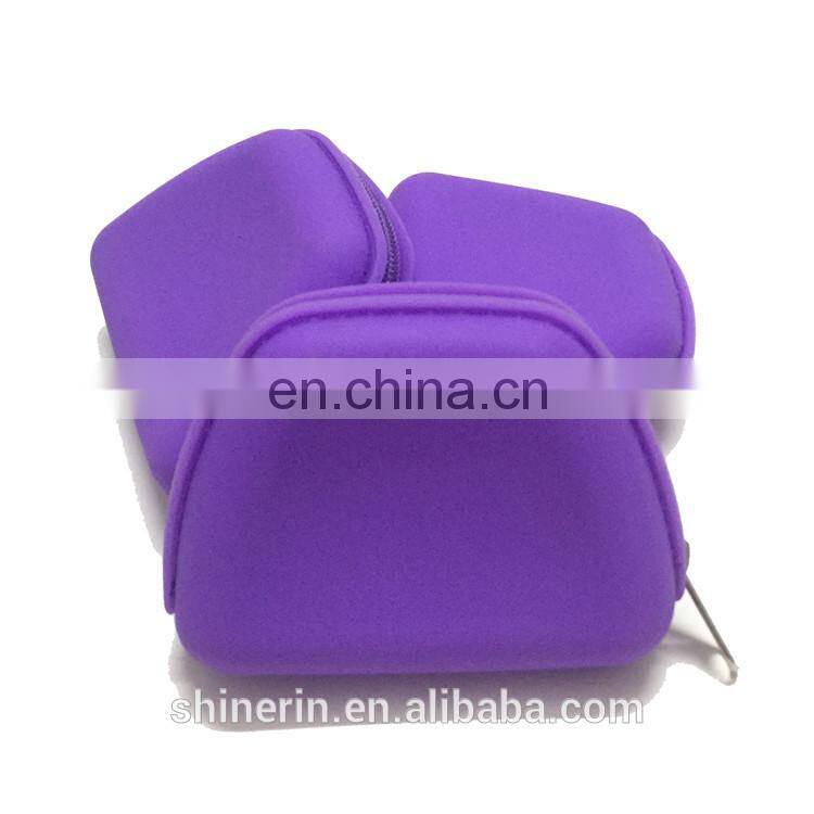 Promotion Coin Bank Case Custom Lady Small Key Purse Wallet Silicone Coin Bag