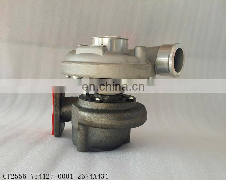 GT2556 turbocharger for Perkins Industrial Various Engien 1104A-44T turbo 754127-0001 2674A431