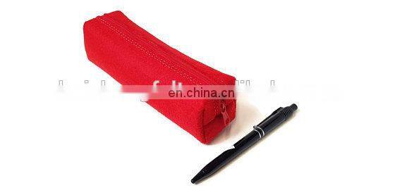 Round Felt Stationery Pouch Bag Case for students