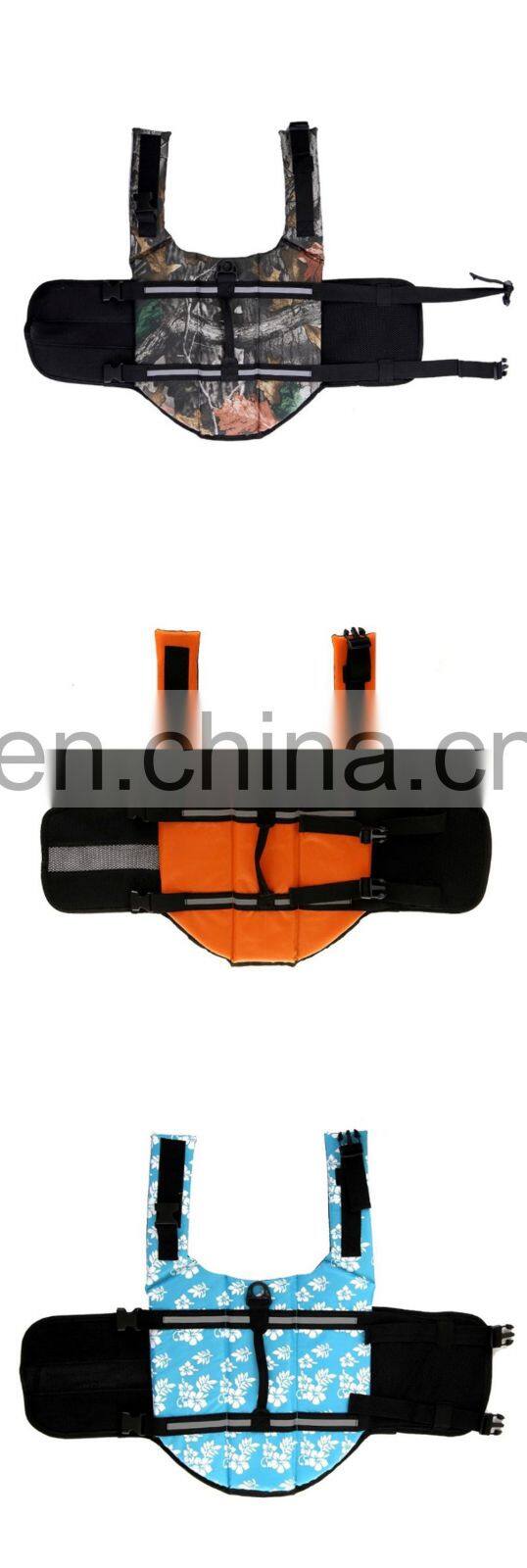 Hot Sale Pet Reflective Vest Swimming Jacket Dog Life Jacket Pet Life Vest