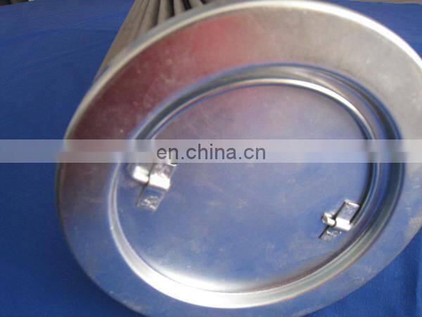 10 micron mini pleats stainless steel wire mesh water filter cartridge,home use water and particle filter